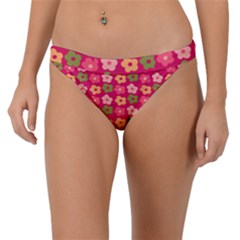 Little Flowers Garden   Band Bikini Bottom