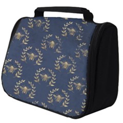 Blue Golden Bee Full Print Travel Pouch (big) by ConteMonfrey