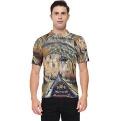 Art Venice Channel Men s Short Sleeve Rash Guard by ConteMonfrey