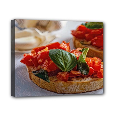 Beautiful Bruschetta - Italian Food Canvas 10  X 8  (stretched) by ConteMonfrey