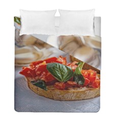 Beautiful Bruschetta - Italian Food Duvet Cover Double Side (full/ Double Size) by ConteMonfrey