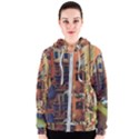 Venice Canals Art   Women s Zipper Hoodie View1