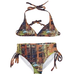 Venice Canals Art   Kids  Classic Bikini Set by ConteMonfrey