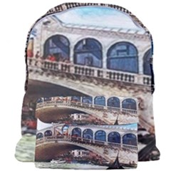 Lovely Gondola Ride - Venetian Bridge Giant Full Print Backpack by ConteMonfrey