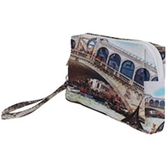 Lovely Gondola Ride - Venetian Bridge Wristlet Pouch Bag (small) by ConteMonfrey