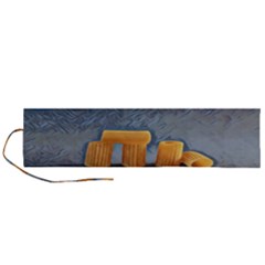 Pasta Is Art - Italian Food Roll Up Canvas Pencil Holder (l) by ConteMonfrey