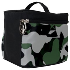 Illustration Camouflage Camo Army Soldier Abstract Pattern Make Up Travel Bag (big) by danenraven