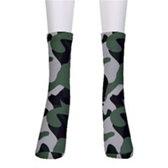Illustration Camouflage Camo Army Soldier Abstract Pattern Crew Socks