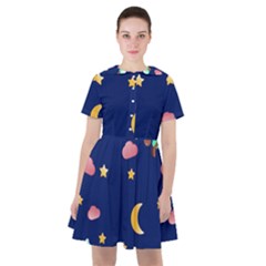 Sleepy Sheep Star And Moon Sailor Dress by danenraven