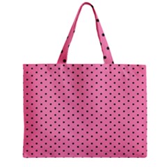 Polka Dot Dots Pattern Dot Zipper Mini Tote Bag by danenraven