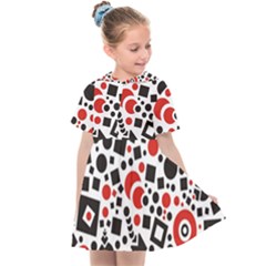 Square Object Future Modern Kids  Sailor Dress by danenraven