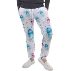 Jellyfis Pink Blue Cartoon Men s Jogger Sweatpants