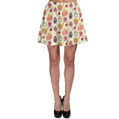 Cupcake Pattern Lollipop Skater Skirt by danenraven