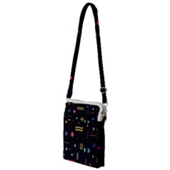 Geometric Art Colorful Shape Multi Function Travel Bag by Ravend