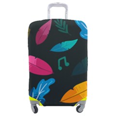 Illustrations Background Pattern Leaves Leaf Nature Texture Luggage Cover (medium)