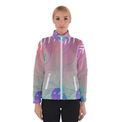 Nature Palm Tree Leaves Leaf Plant Tropical Women s Bomber Jacket by Ravend