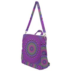 Art Mandala Design Ornament Flower Crossbody Backpack