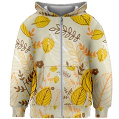 Nature Leaves Leaf Flowers Flower Background Wallpaper Kids  Zipper Hoodie Without Drawstring