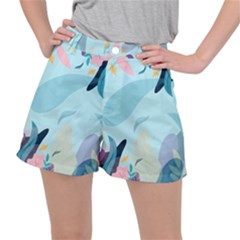 Leaves Leaf Nature Background Plant Ripstop Shorts