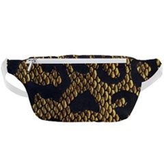 Metallic Snake Skin Pattern Waist Bag  by BangZart