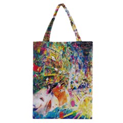 Multicolor Anime Colors Colorful Classic Tote Bag