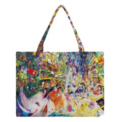 Multicolor Anime Colors Colorful Medium Tote Bag