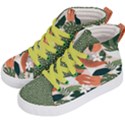 tropical polka plants 2 Kids  Hi-Top Skate Sneakers View2