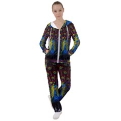 Beautiful Peacock Feather Women s Tracksuit