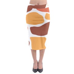 Geometric Pastel Bricks   Midi Pencil Skirt by ConteMonfreyShop