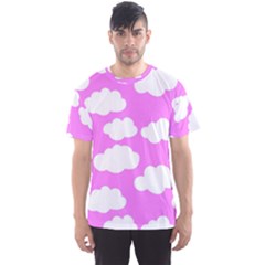 Purple Clouds   Men s Sport Mesh Tee