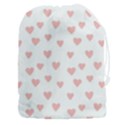 Small Cute Hearts   Drawstring Pouch (3XL) View1