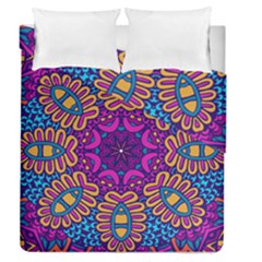 Mandala Fishes Duvet Cover Double Side (queen Size) by ConteMonfreyShop