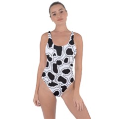 Black And White Dots Jaguar Bring Sexy Back Swimsuit by ConteMonfreyShop