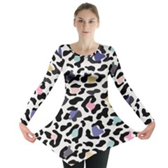 Jaguar Spots Colorful Long Sleeve Tunic  by ConteMonfreyShop