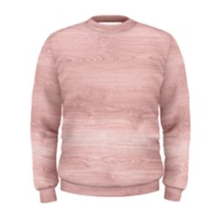 Pink Wood Men s Sweatshirt