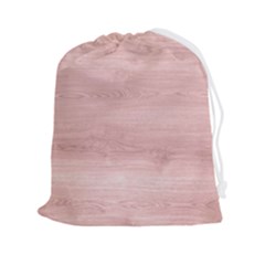 Pink Wood Drawstring Pouch (2xl)