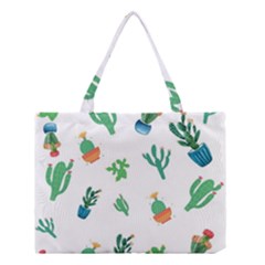 Among Succulents And Cactus  Medium Tote Bag by ConteMonfreyShop