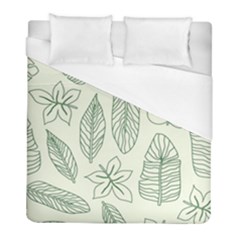 Banana Leaves Draw   Duvet Cover (full/ Double Size) by ConteMonfreyShop