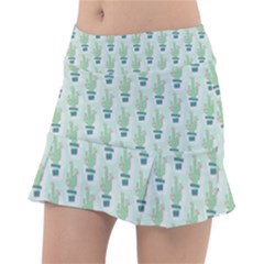 Cuteness Overload Of Cactus!   Classic Tennis Skirt