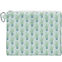 Cuteness Overload Of Cactus!   Canvas Cosmetic Bag (xxxl) by ConteMonfreyShop