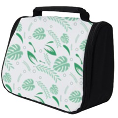 Green Nature Leaves Draw    Full Print Travel Pouch (big) by ConteMonfreyShop