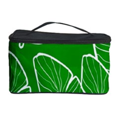 Green Banana Leaves Cosmetic Storage Case by ConteMonfreyShop