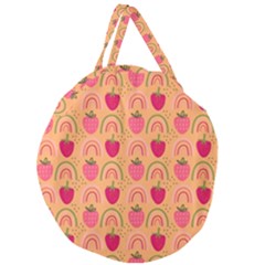 The Cutest Harvest   Giant Round Zipper Tote by ConteMonfreyShop