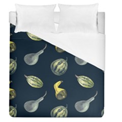 Vintage Vegetables Zucchini Duvet Cover (queen Size) by ConteMonfreyShop