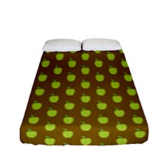 All The Green Apples Fitted Sheet (full/ Double Size) by ConteMonfreyShop