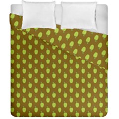 All The Green Apples Duvet Cover Double Side (california King Size) by ConteMonfreyShop