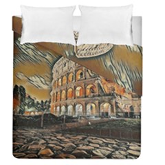 Colosseo Italy Duvet Cover Double Side (queen Size) by ConteMonfrey