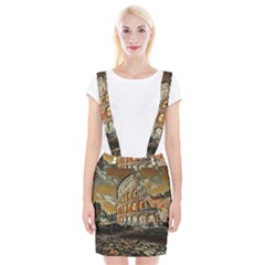 Colosseo Italy Braces Suspender Skirt by ConteMonfrey