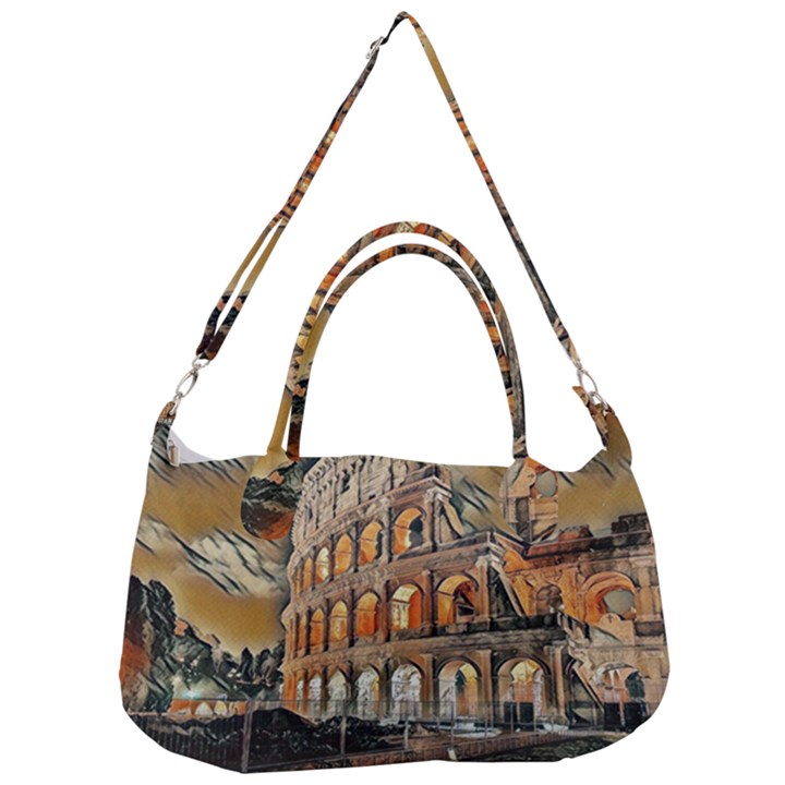 Colosseo Italy Removal Strap Handbag