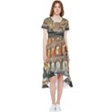 Colosseo Italy High Low Boho Dress View1